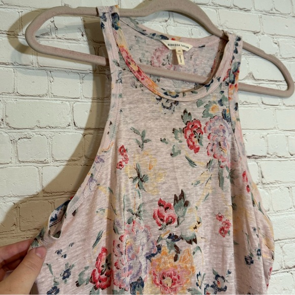 REBECCA TAYLOR Marlena Linen Dress - Picture 8 of 12